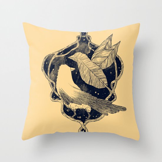 Solitude Throw Pillow