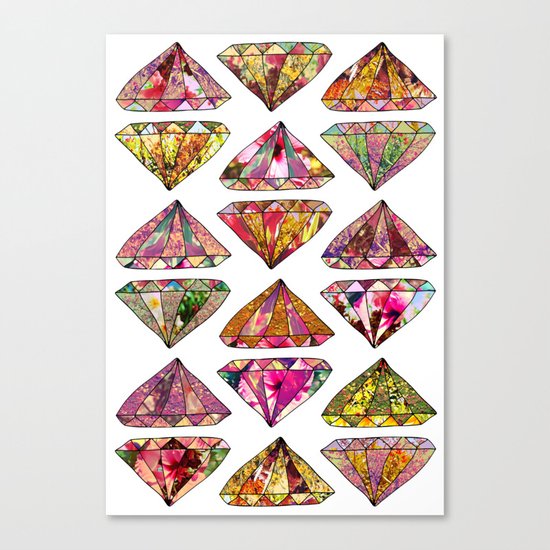 These Diamonds Are Forever Canvas Print