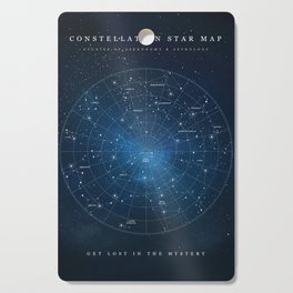 Constellation Star Map Cutting Board