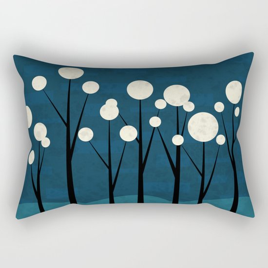 Moon Forest Rectangular Pillow