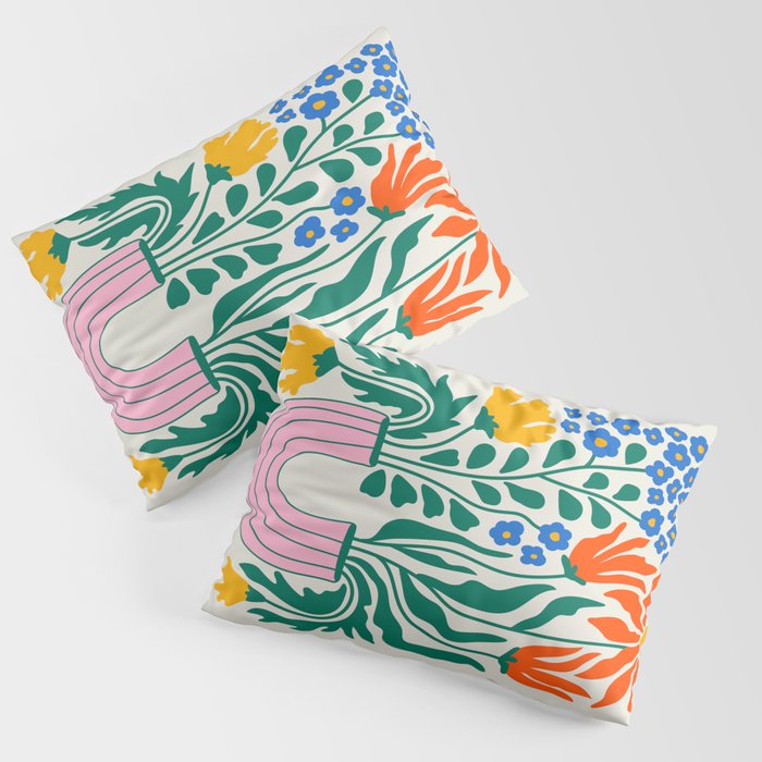 Flower Market 04: Madrid Pillow Sham