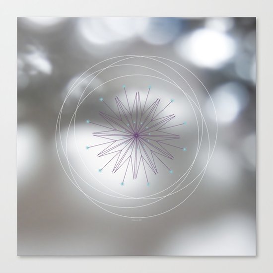 Ornament – XmasStar Canvas Print