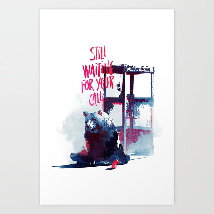 Discover the motif WAITING FOR YOU CALL by Robert Farkas as a print at TOPPOSTER