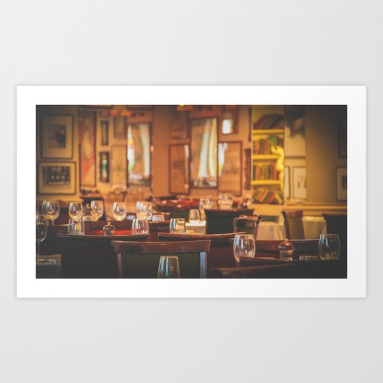 Brasserie Art Print