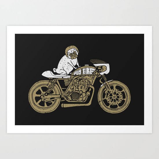 Let's Ride Art Print