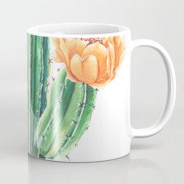 Artistic & Beautiful Floral Cactus Artwork Coffee Mug