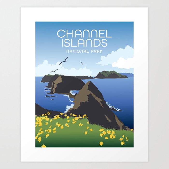 Channel Islands National Park Art Print