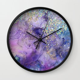 Watercolor Magic Wall Clock