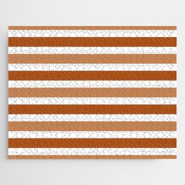 Thanksgiving Stripes Pattern 02 Jigsaw Puzzle