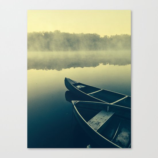autumn morning Canvas Print