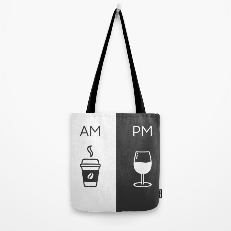 Am Pm Kitchen Poster Coffee Wine Decor Home Decor Wall