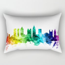 Atlanta Georgia Skyline Rectangular Pillow