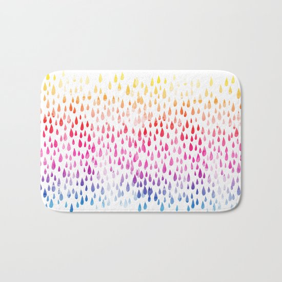 Spring showers Bath Mat
