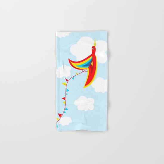 Kite Bird Hand & Bath Towel