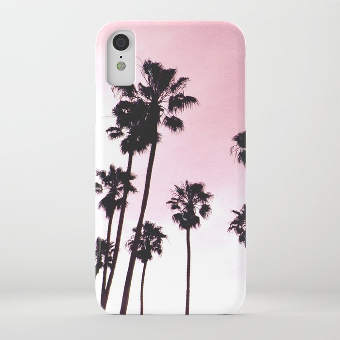 palms & sunset iphone case