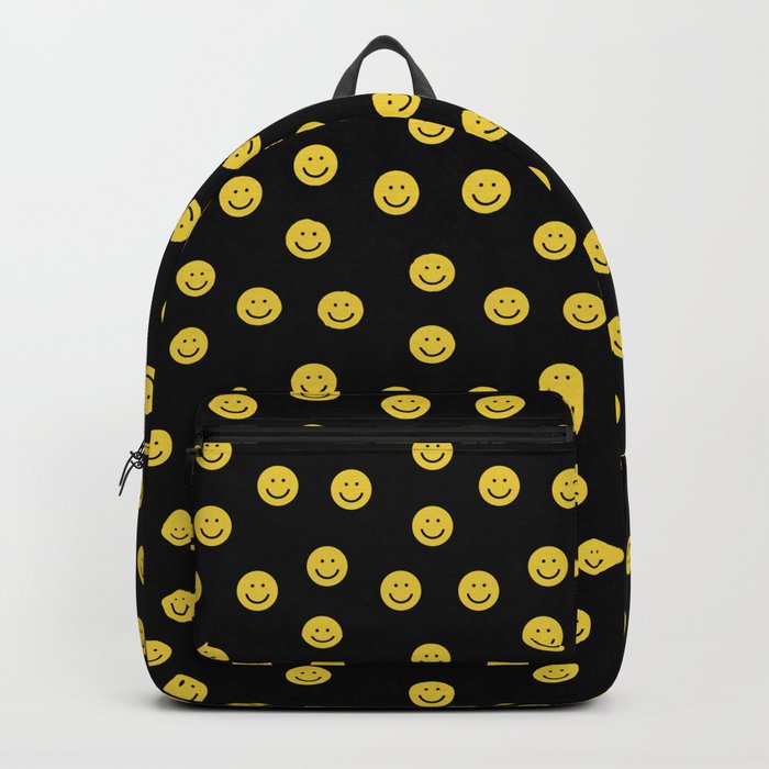 happy face backpack