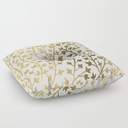 Gold Ivy Floor Pillow