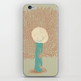 Abstract art gestual and organic iPhone Skin