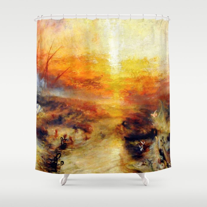 J M W Turner Slavers Throwing Overboard The Dead And Dying