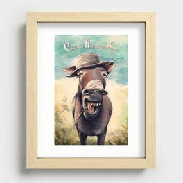 Just Chill Out Recessed Framed Print
