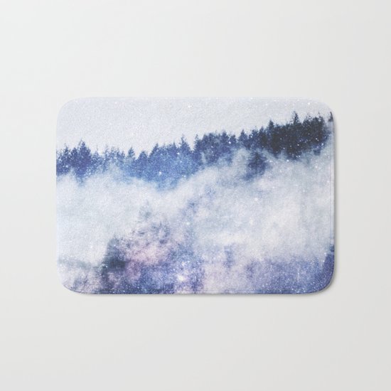 Galaxy Forest Bath Mat