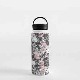 SKULLS - pink - Water Bottle