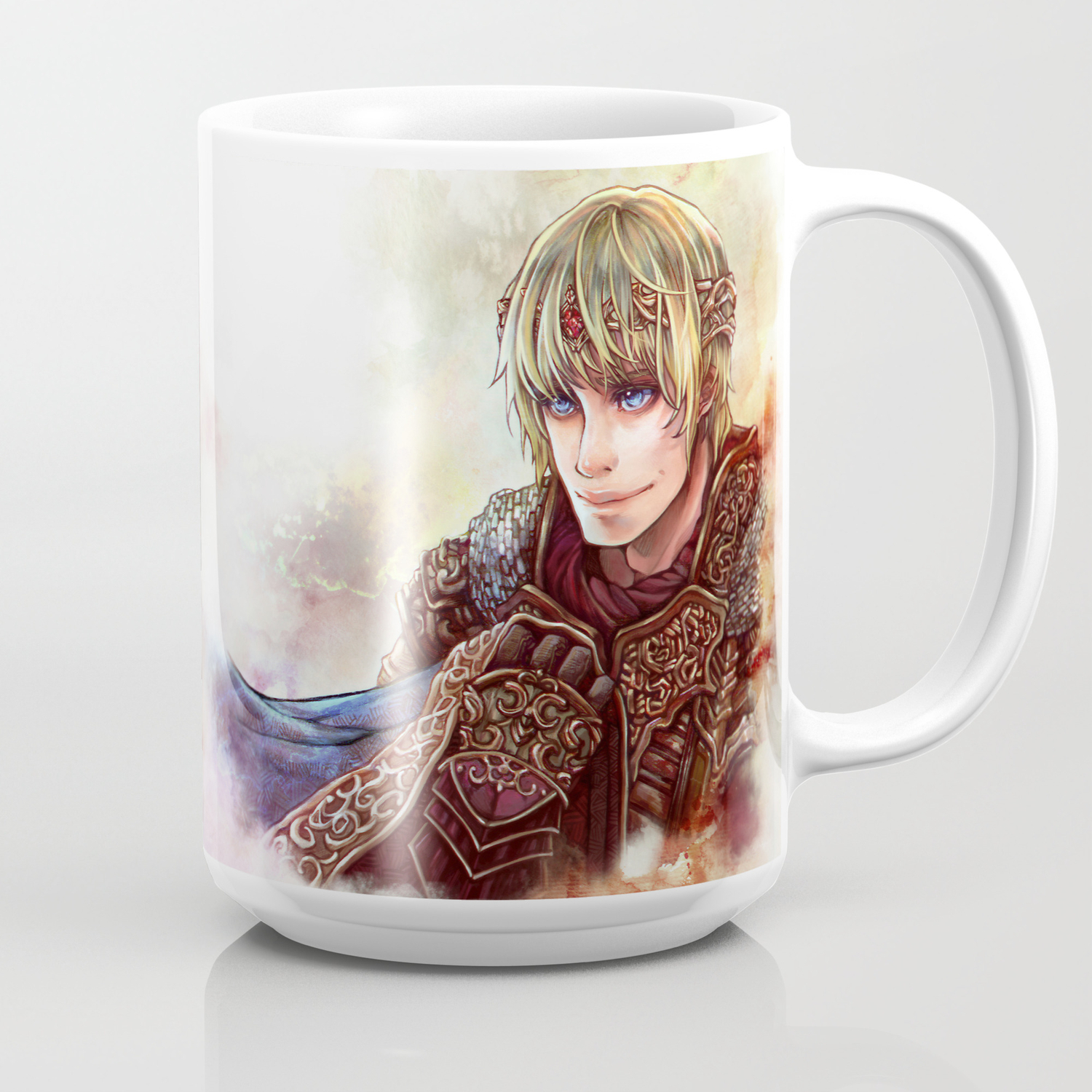 Bbc Merlin Mage Merlin And King Arthur Coffee Mug By Anoesism Society6
