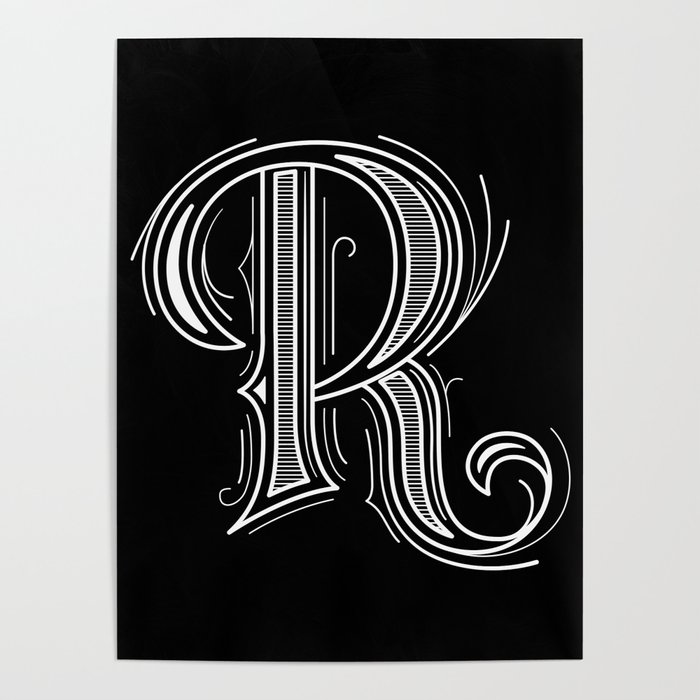 Alphabet R Poster