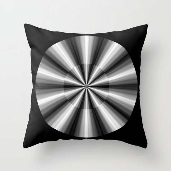 Ten Silver Pointers Throw Pillow
