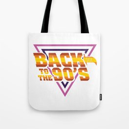 Back To The 90s Retro Tote Bag