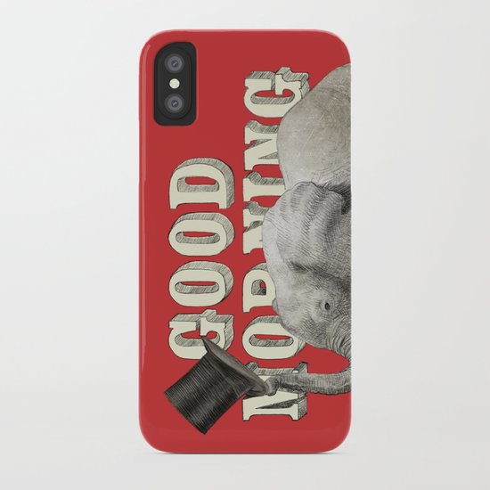 Good Morning iPhone Case