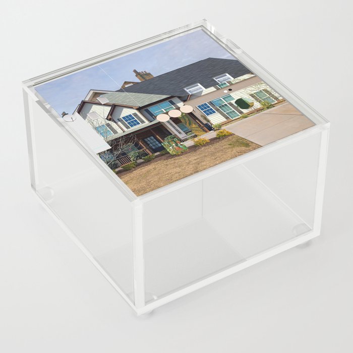 abstract house dream 3d Acrylic Box