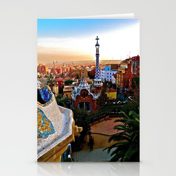 Barcelona - Gaudí's Park Güell Stationery Cards