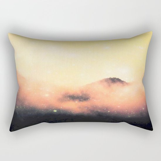 Cosmic landscape #stardust #society6 Rectangular Pillow