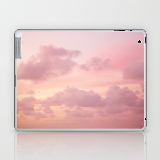 Pink Clouds Laptop & iPad Skin