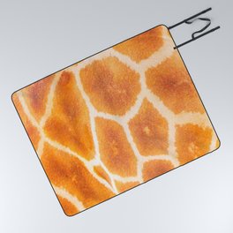 Giraffe Skin Picnic Blanket