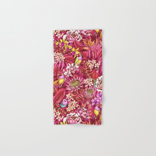Stand out! (sunset flame) Hand & Bath Towel