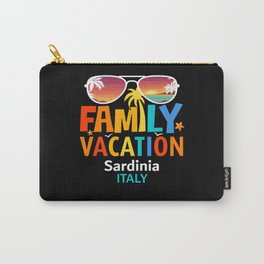 Fun Family Vacation Beautiful Sardinia Island Carry-All Pouch