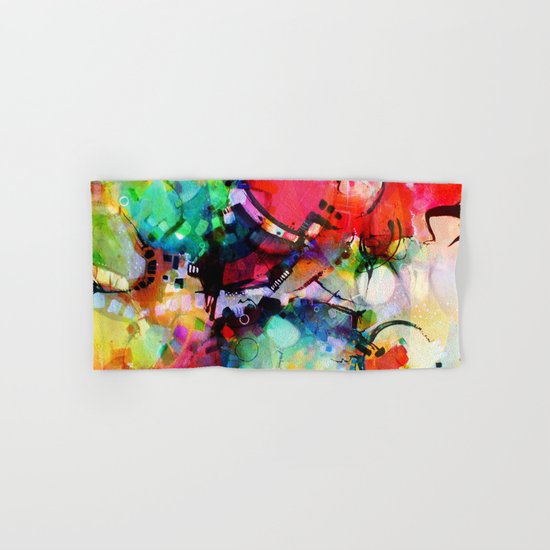Color Cacophony Hand & Bath Towel