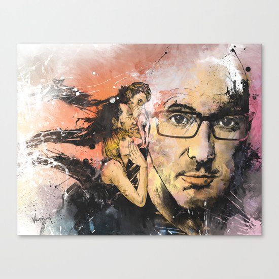 Voices In My Head Canvas Print