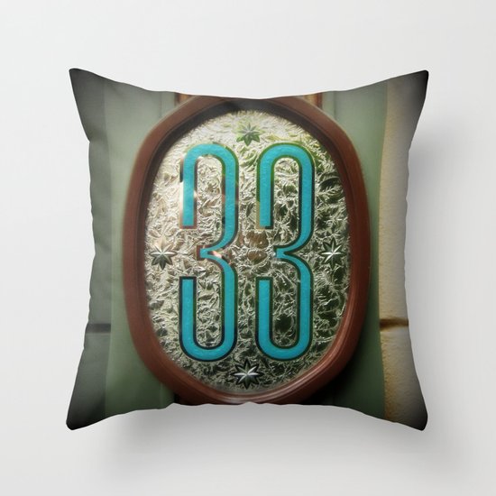 Club 33 Throw Pillow