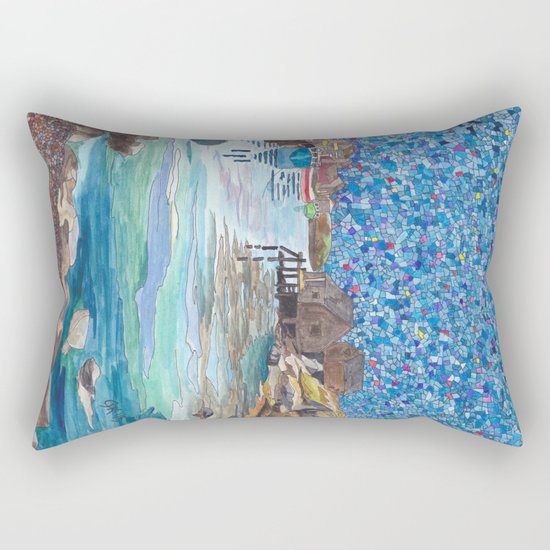 In the Cove Rectangular Pillow