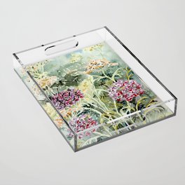 Loose Sketchbook Florals No. 4 Acrylic Tray