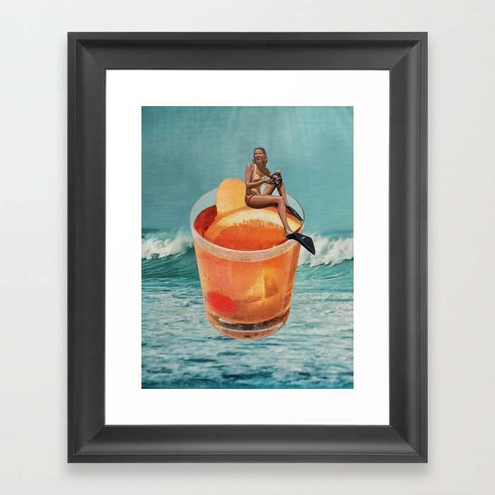 Old Fashioned Framed Art Print