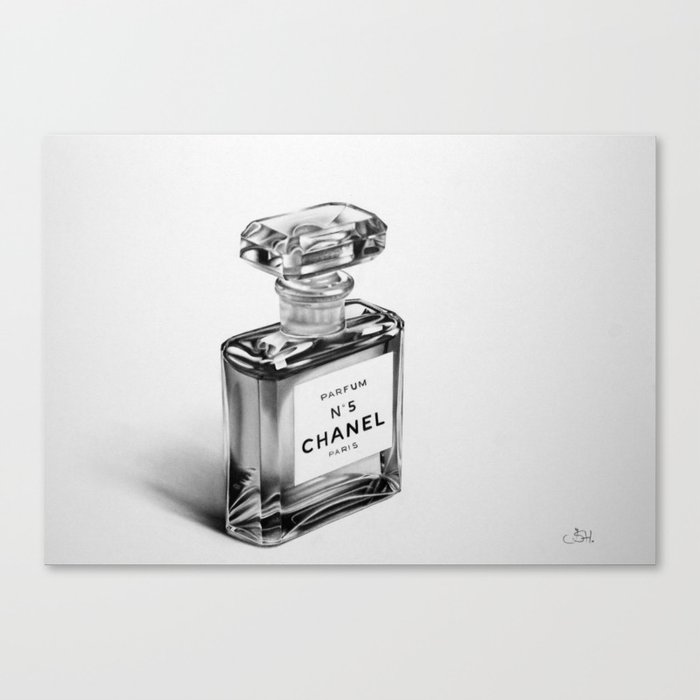 Perfume Bottle Canvas Print