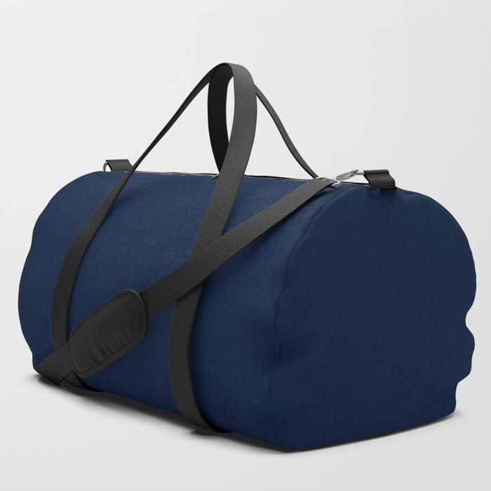 dark navy blue solid coordinate Tote Bag by Amy Gale