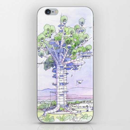 La Citta' albero... iPhone & iPod Skin