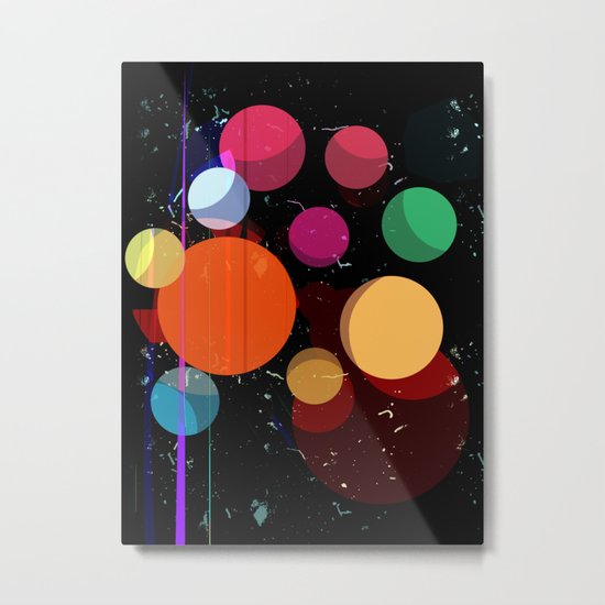 Abstract Universe Metal Print