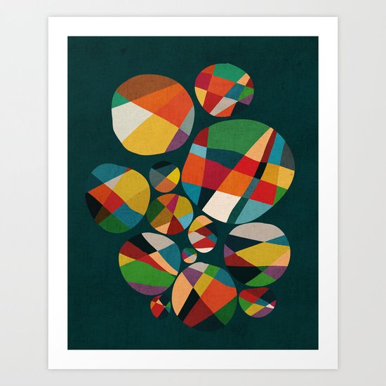 Wheel of fortune Art Print