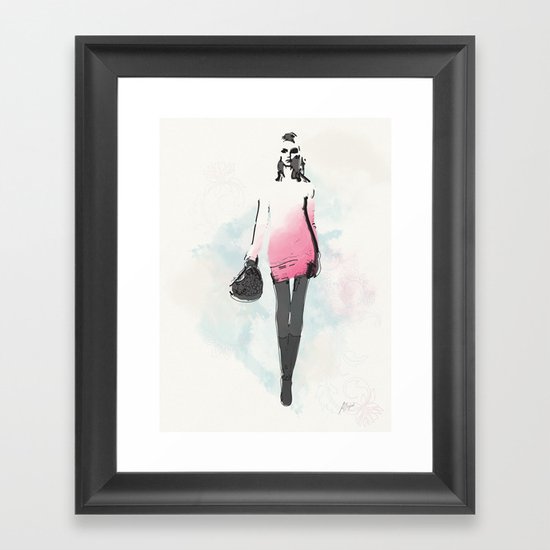 Fashion Framed Art Print